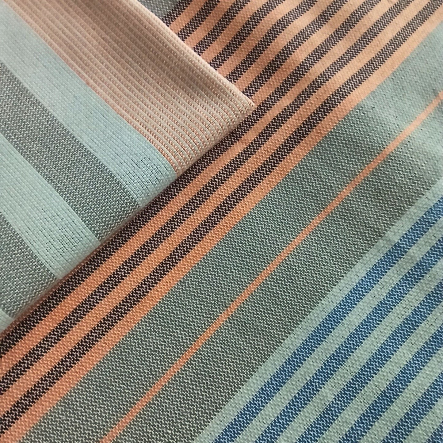 Fouta, serviette de plage en coton biologique, couleurs pastelles, tissage artisanal, 100 x 200 cm modèle exclusif lana fares